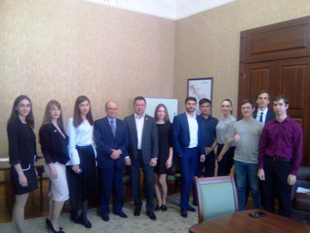 Встреча специалистов молодежного (перспективного) резерва управленческих кадров Астраханской области